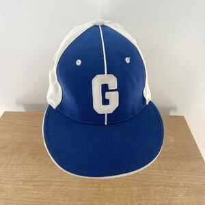 J HEAD HOMESTEAD GRAYS FITTED HAT S/M STRETCH NEGRO LEAGUES BASEBALL